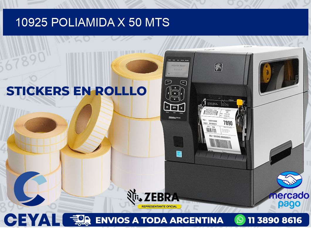 10925 POLIAMIDA X 50 MTS