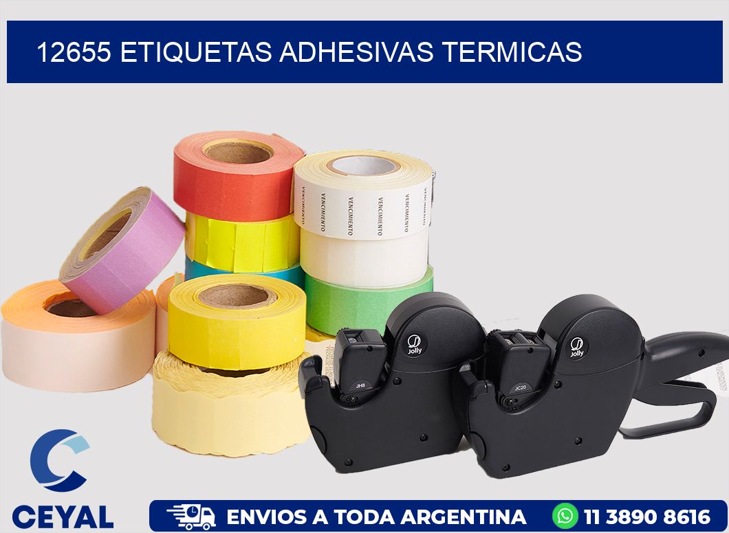 12655 ETIQUETAS ADHESIVAS TERMICAS
