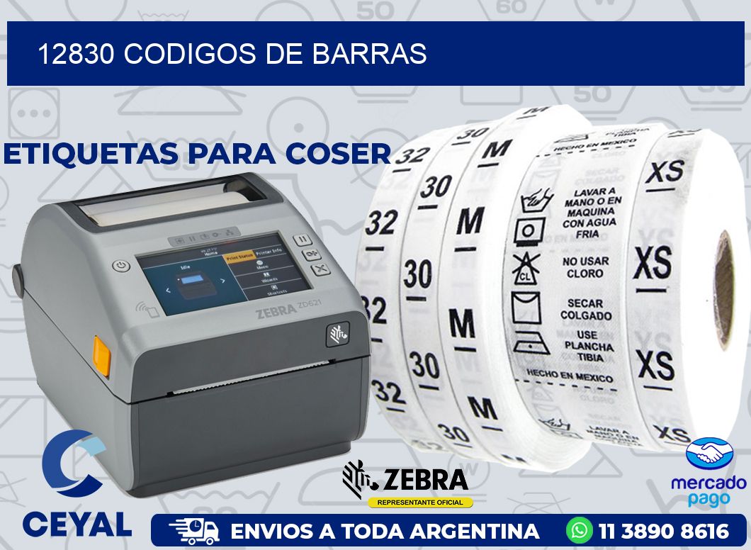 12830 CODIGOS DE BARRAS