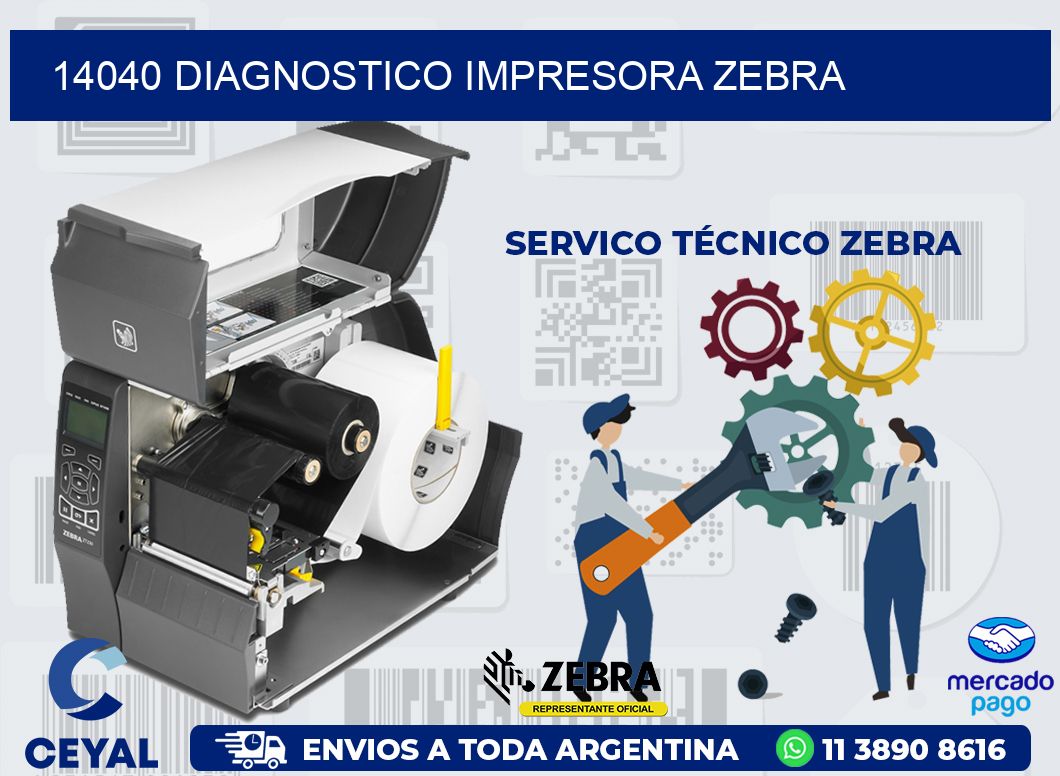14040 DIAGNOSTICO IMPRESORA ZEBRA