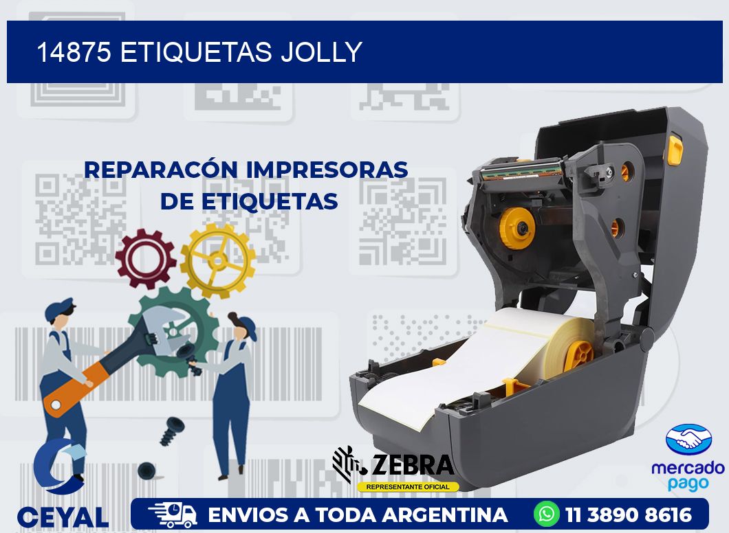 14875 ETIQUETAS JOLLY