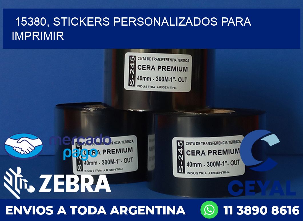 15380, stickers personalizados para imprimir