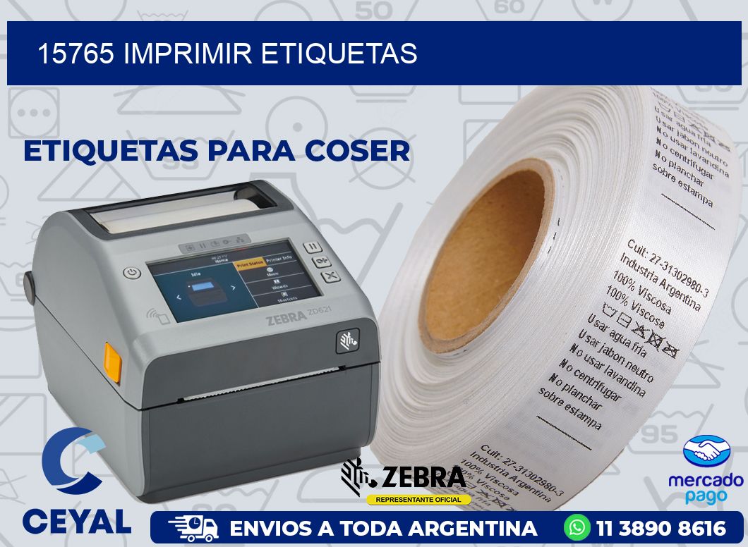 15765 IMPRIMIR ETIQUETAS
