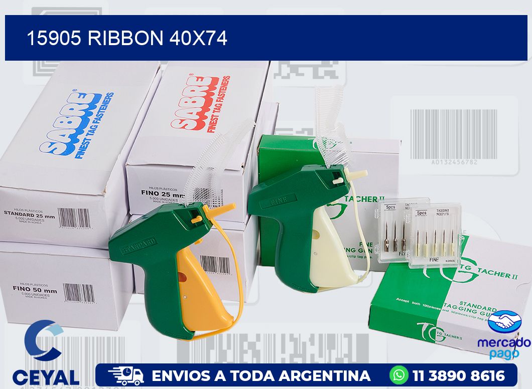 15905 RIBBON 40X74