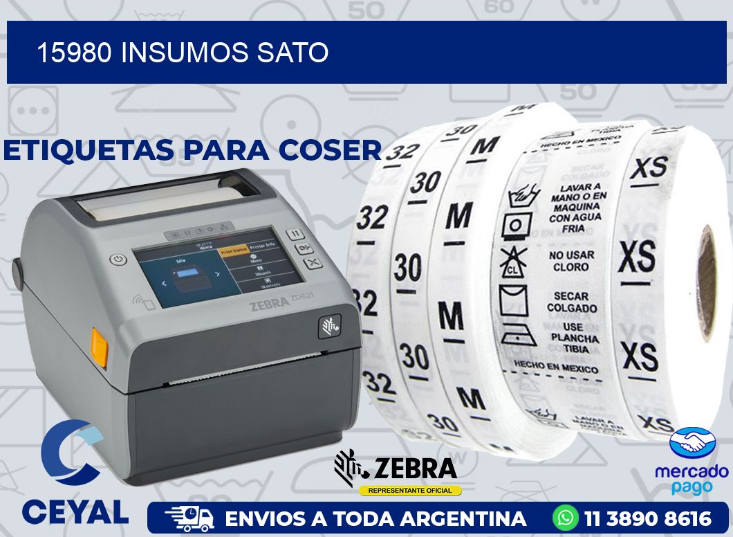 15980 INSUMOS SATO