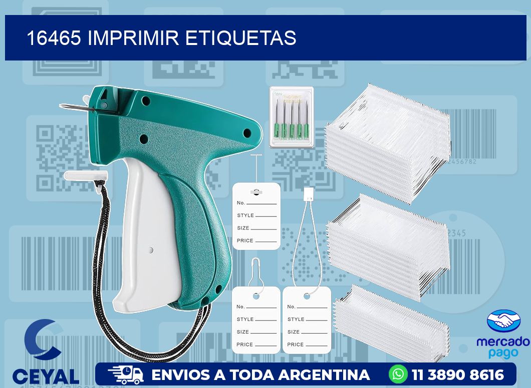 16465 IMPRIMIR ETIQUETAS