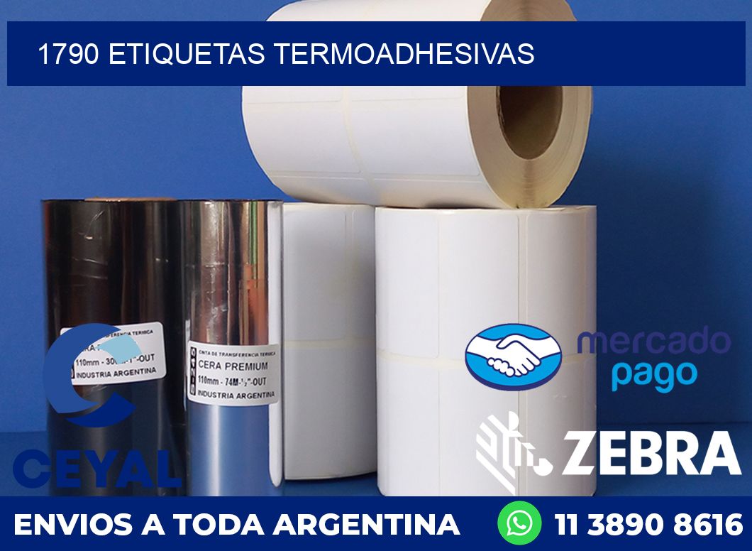 1790 ETIQUETAS TERMOADHESIVAS