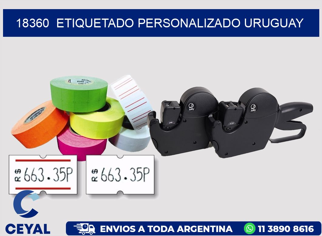 18360 ETIQUETADO PERSONALIZADO URUGUAY