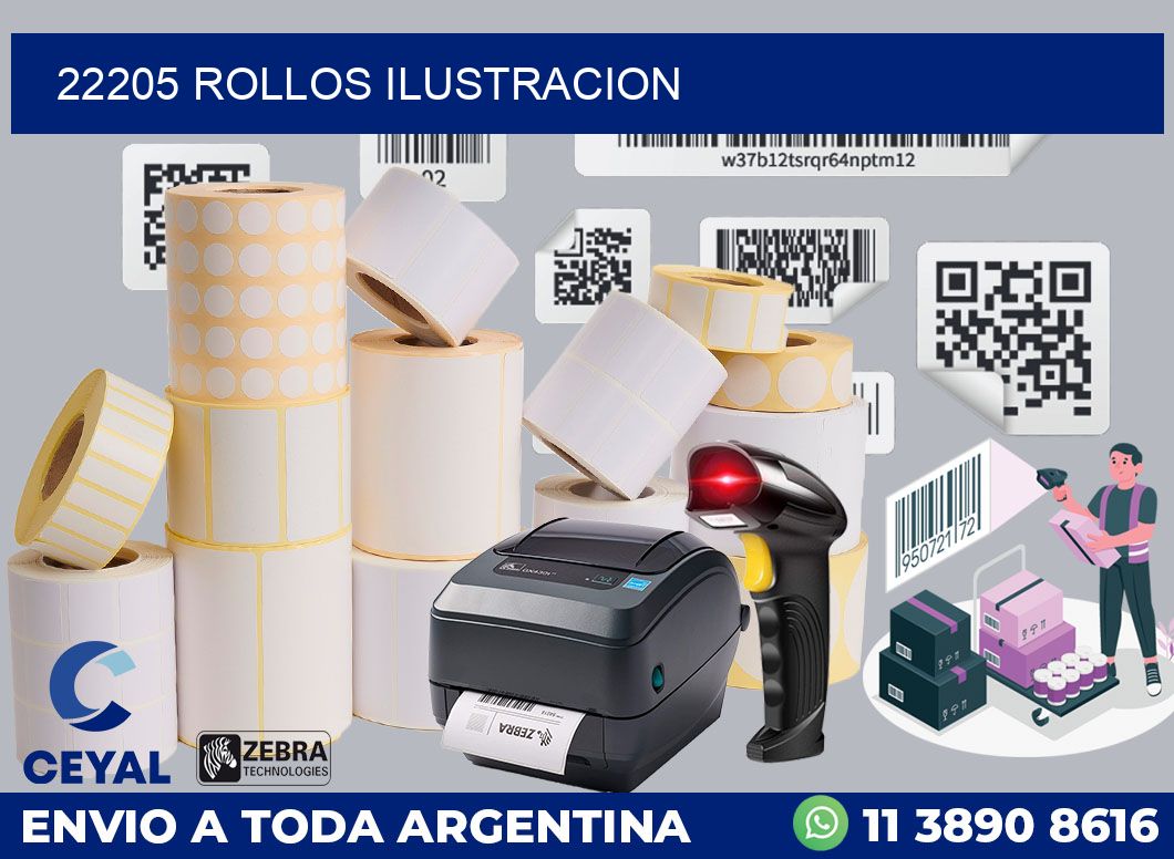 22205 ROLLOS ILUSTRACION