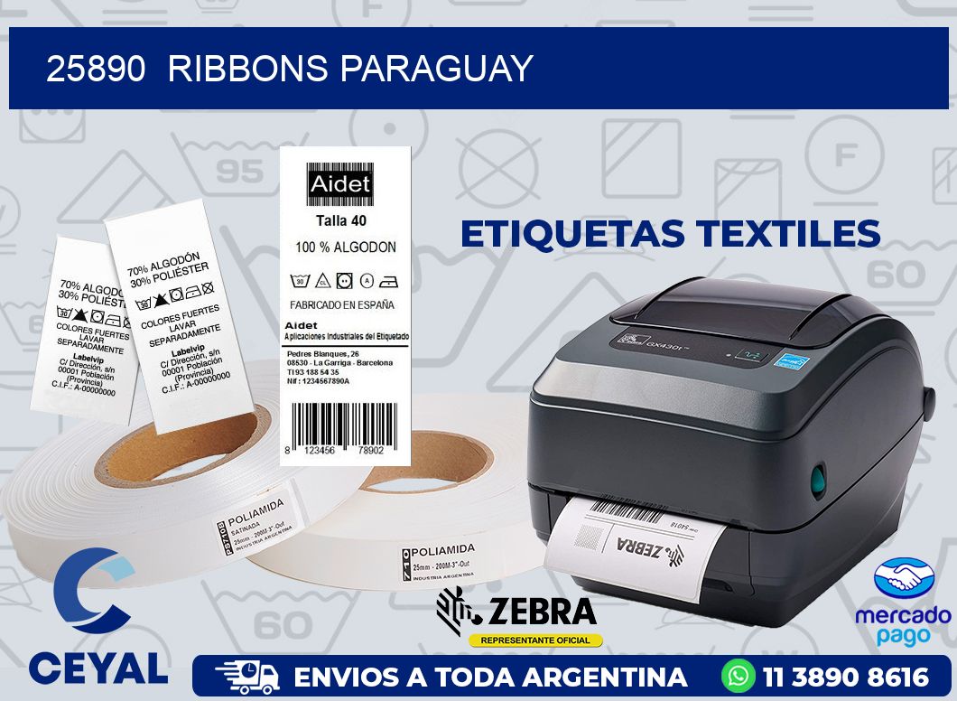 25890 RIBBONS PARAGUAY