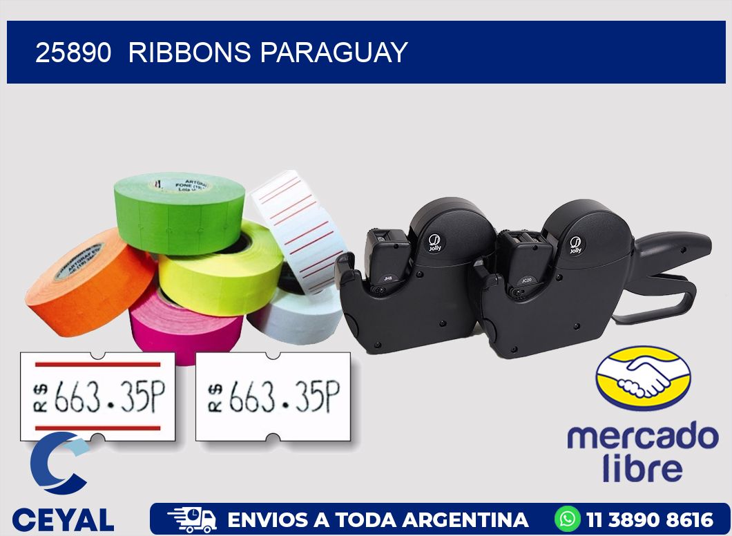 25890 RIBBONS PARAGUAY