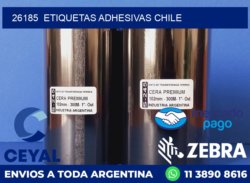 26185 ETIQUETAS ADHESIVAS CHILE