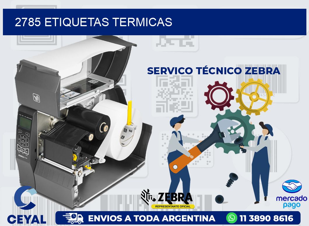 2785 ETIQUETAS TERMICAS