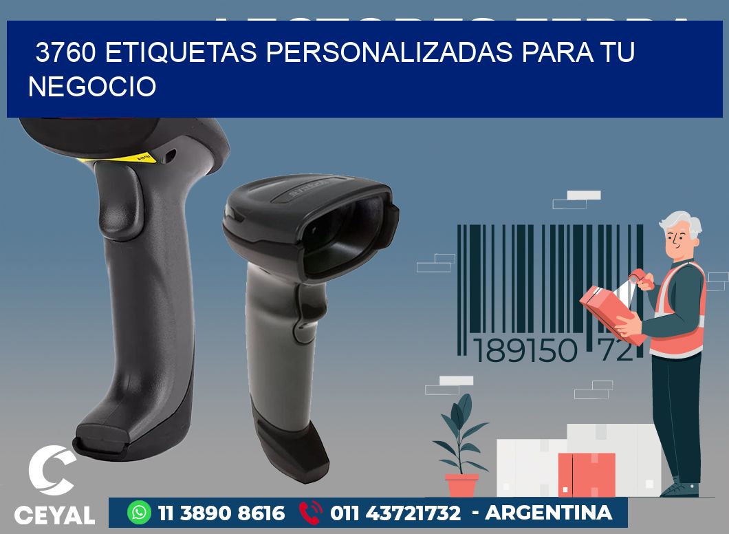 3760 ETIQUETAS PERSONALIZADAS PARA TU NEGOCIO