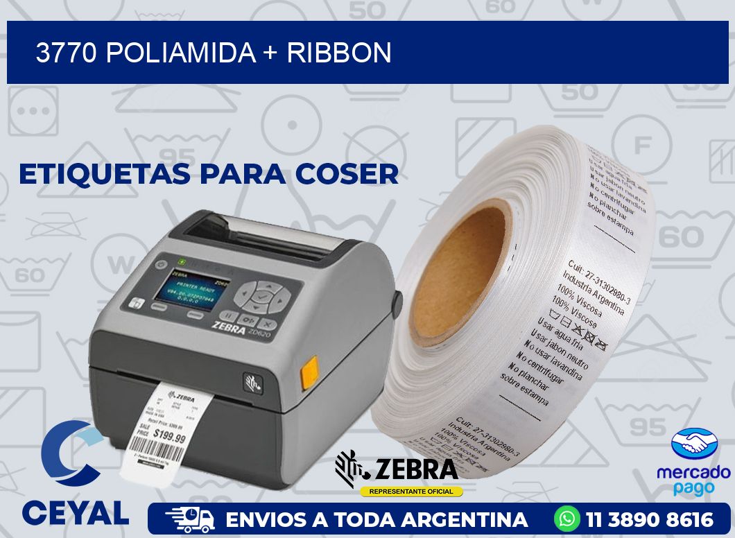 3770 POLIAMIDA + RIBBON
