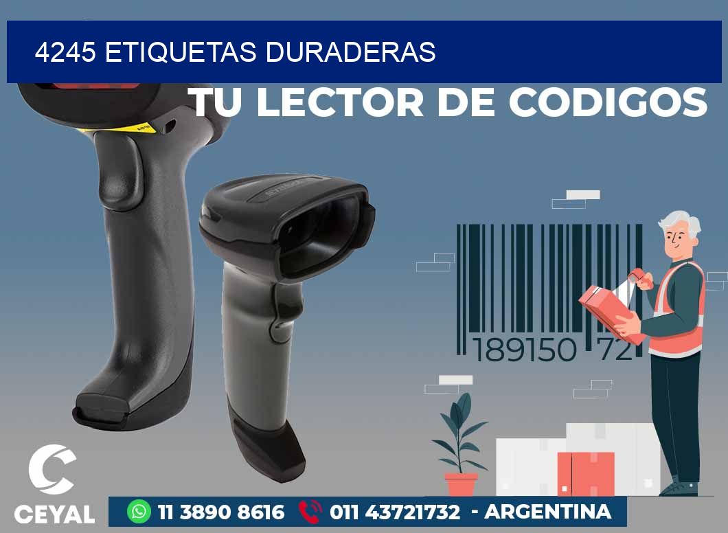 4245 ETIQUETAS DURADERAS