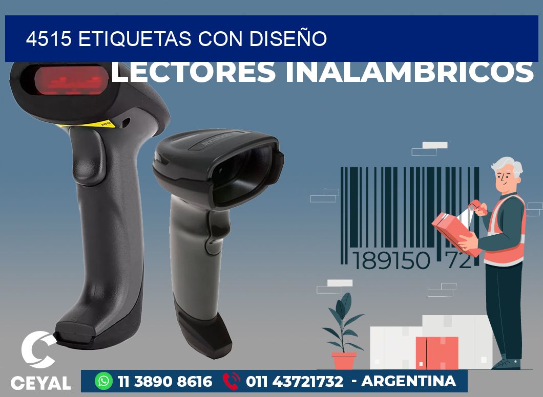 4515 ETIQUETAS CON DISEÑO