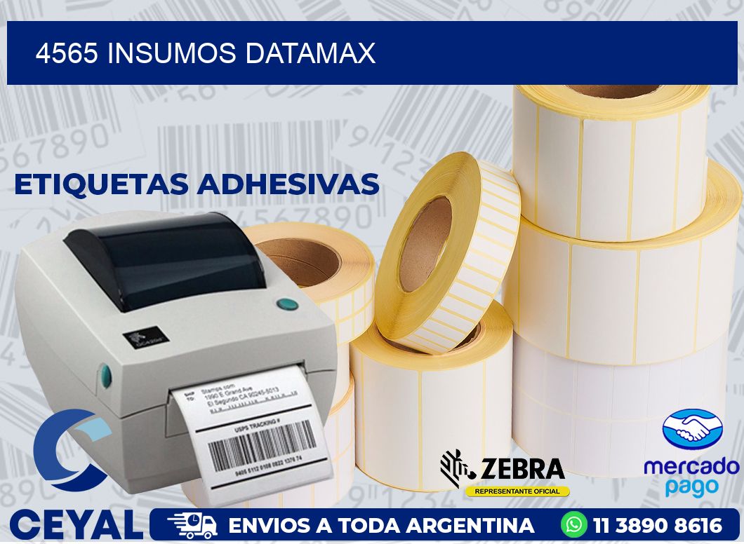4565 INSUMOS DATAMAX