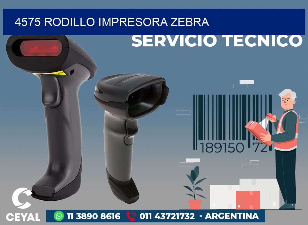 4575 RODILLO IMPRESORA ZEBRA