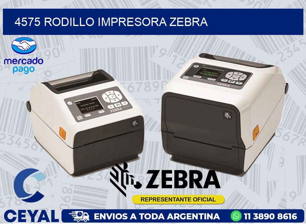 4575 RODILLO IMPRESORA ZEBRA