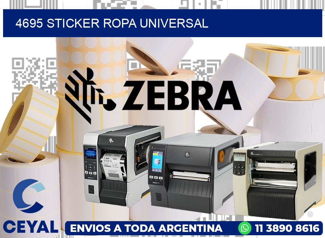 4695 STICKER ROPA UNIVERSAL