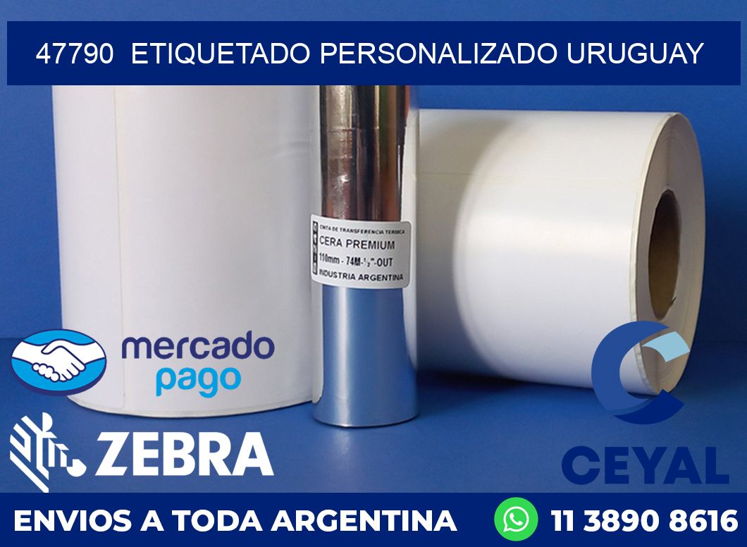 47790 ETIQUETADO PERSONALIZADO URUGUAY
