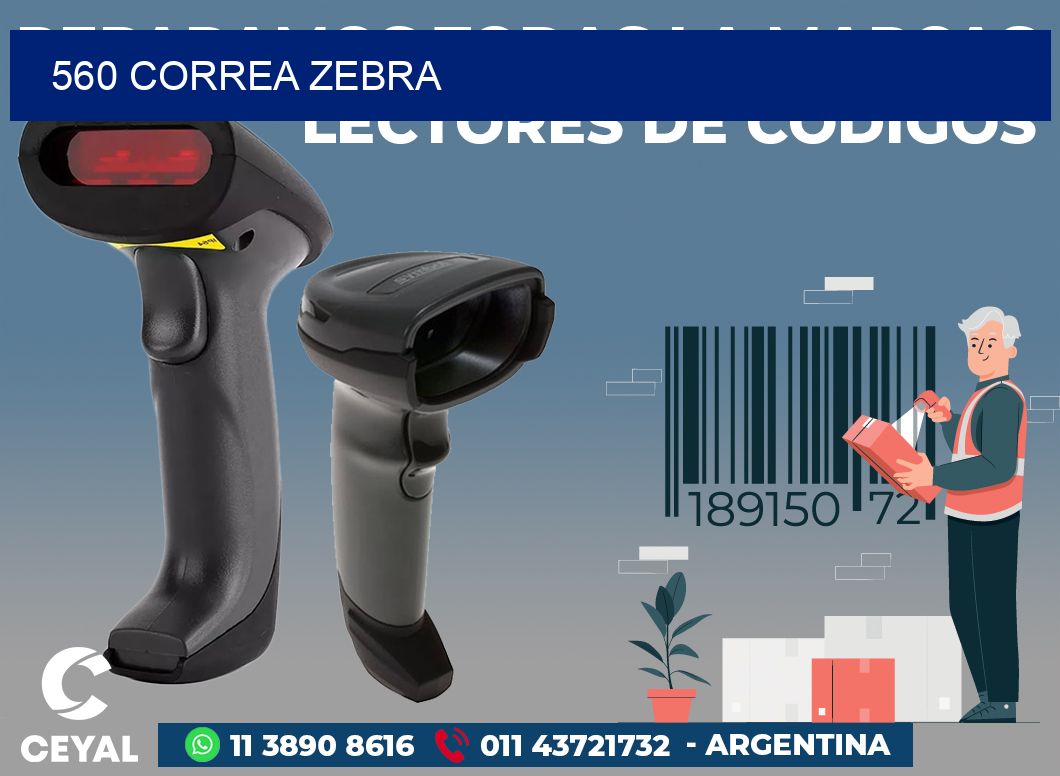 560 CORREA ZEBRA