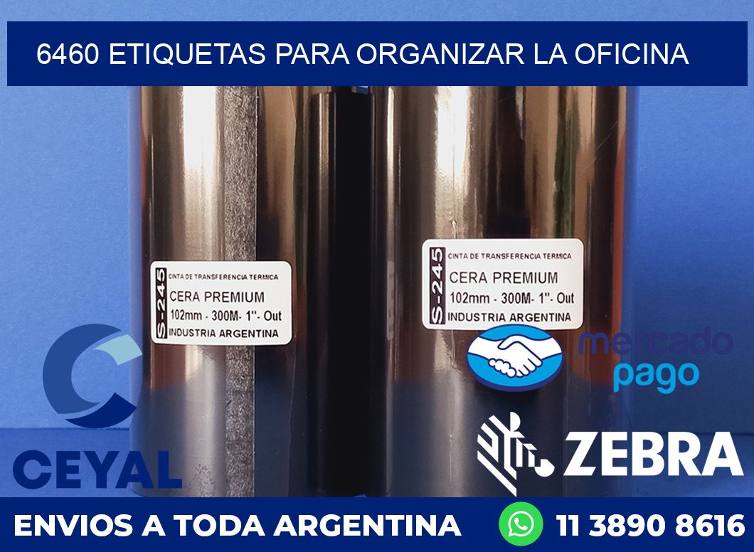 6460 ETIQUETAS PARA ORGANIZAR LA OFICINA