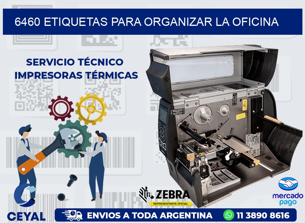 6460 ETIQUETAS PARA ORGANIZAR LA OFICINA