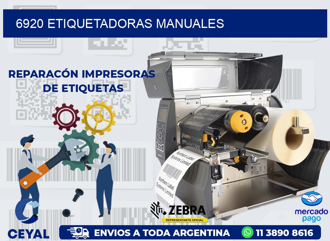 6920 ETIQUETADORAS MANUALES