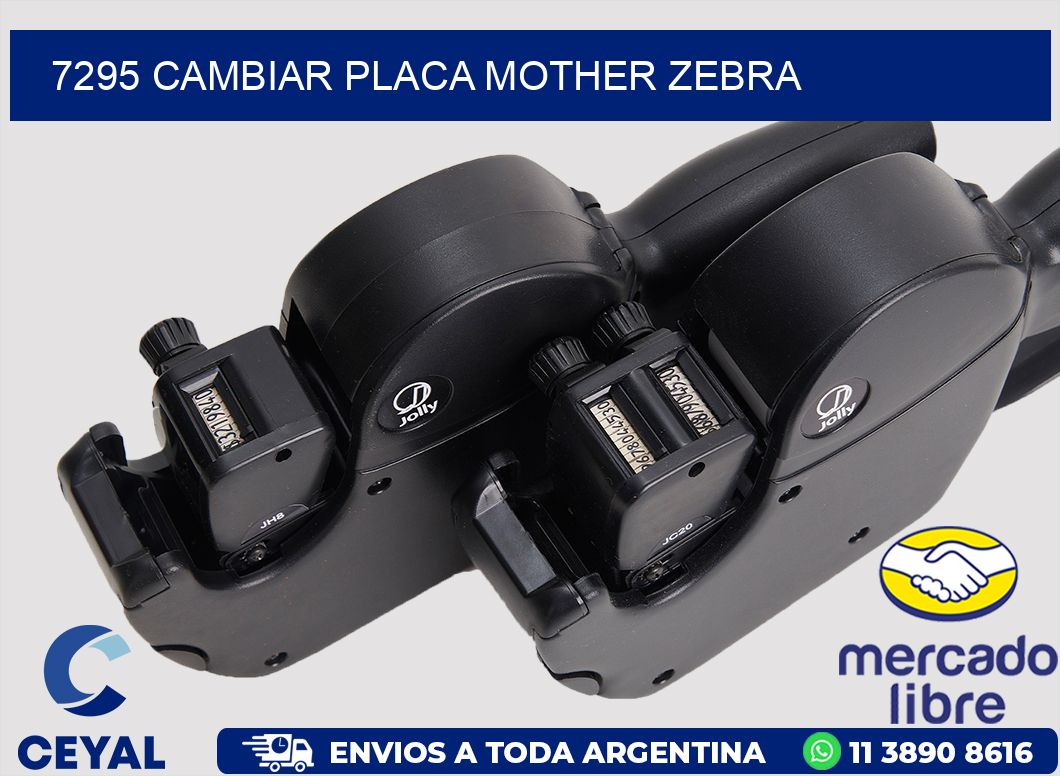 7295 CAMBIAR PLACA MOTHER ZEBRA