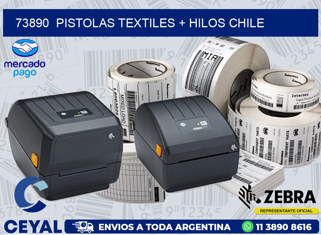 73890  PISTOLAS TEXTILES + HILOS CHILE