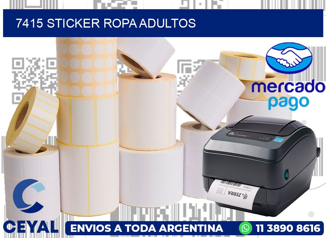 7415 STICKER ROPA ADULTOS
