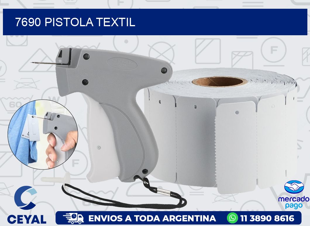 7690 PISTOLA TEXTIL