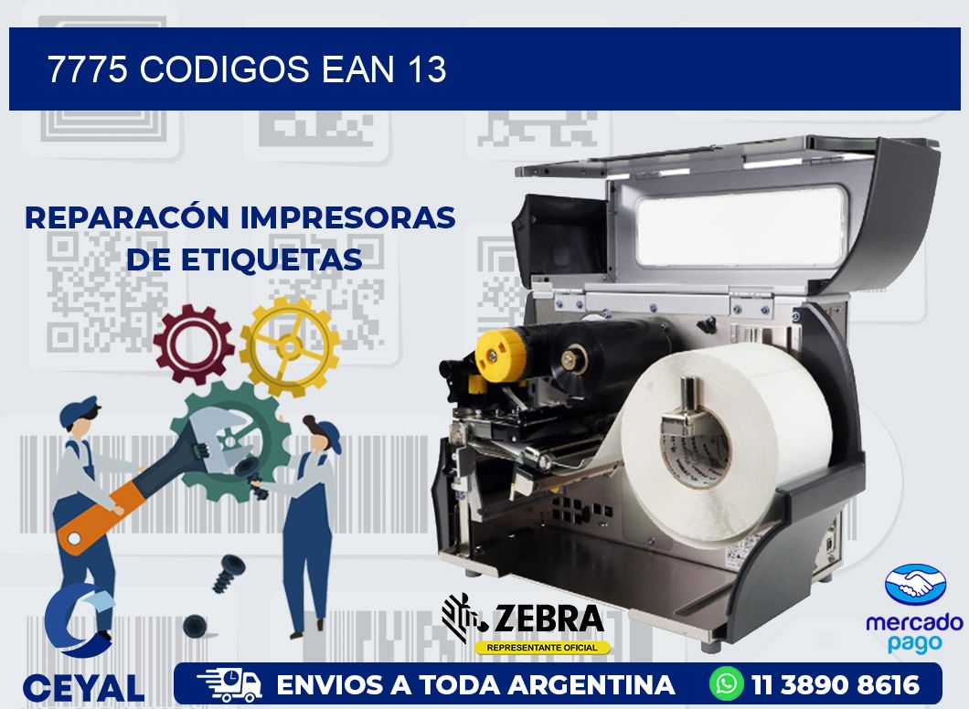 7775 CODIGOS EAN 13