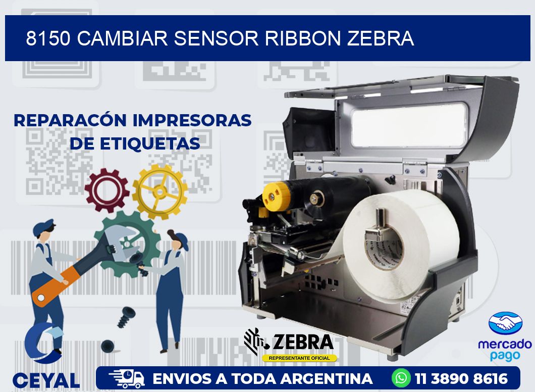 8150 CAMBIAR SENSOR RIBBON ZEBRA