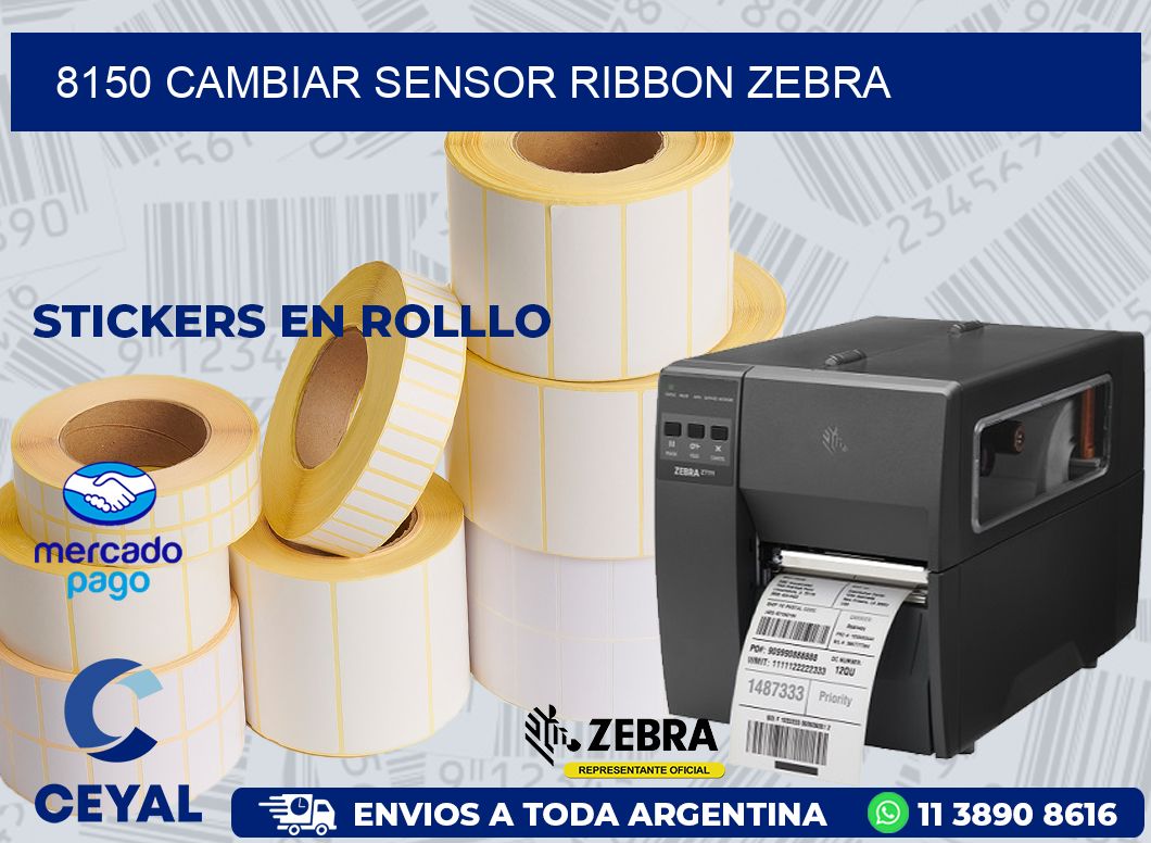 8150 CAMBIAR SENSOR RIBBON ZEBRA