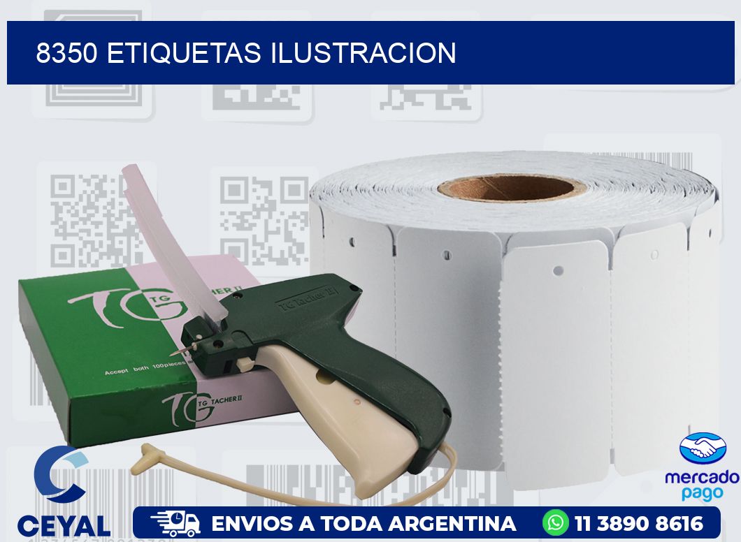 8350 ETIQUETAS ILUSTRACION