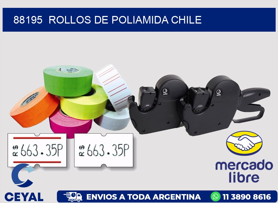 88195 ROLLOS DE POLIAMIDA CHILE