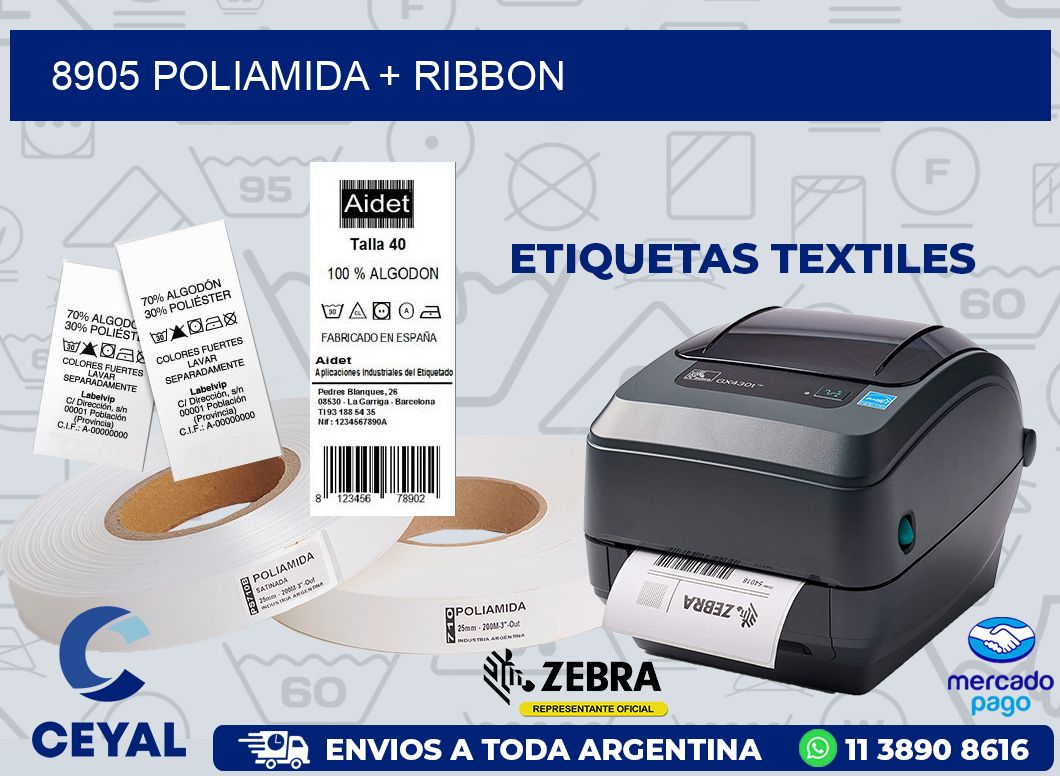 8905 POLIAMIDA + RIBBON
