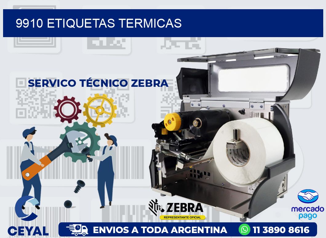 9910 ETIQUETAS TERMICAS