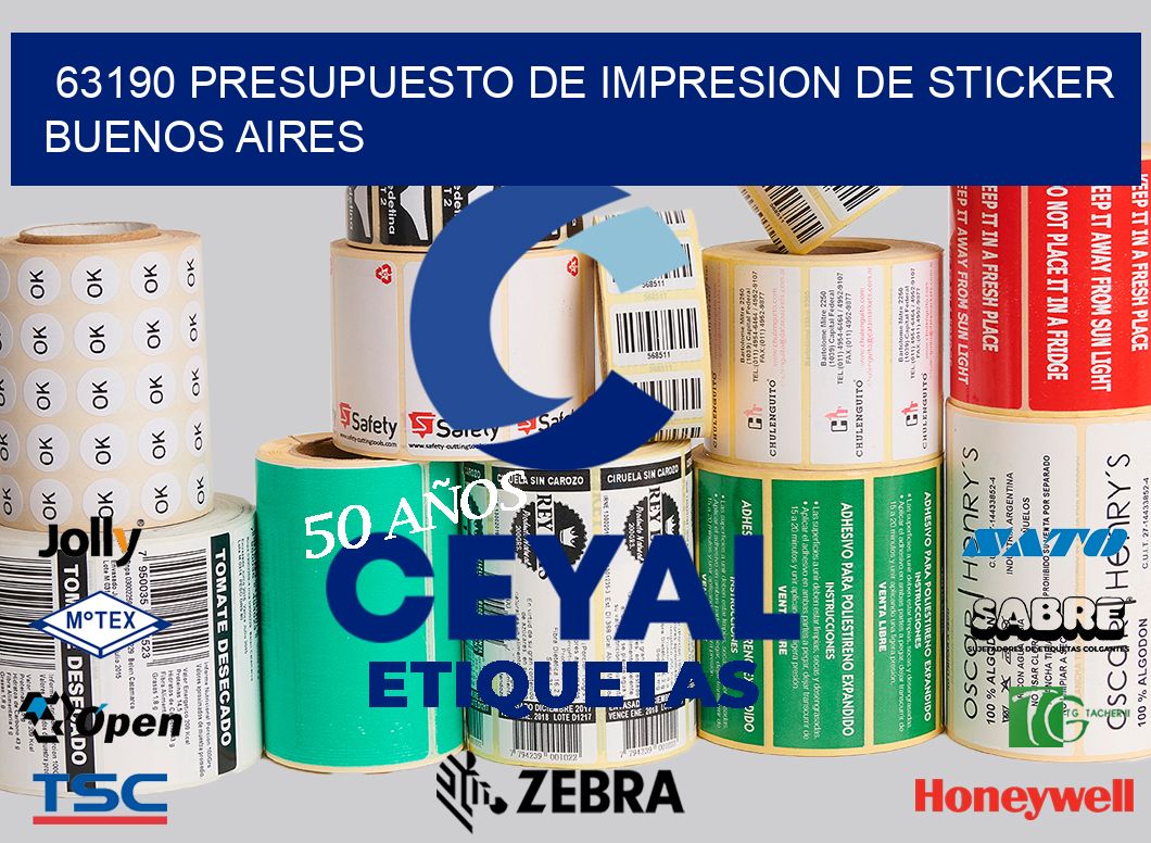 63190 PRESUPUESTO DE IMPRESION DE STICKER BUENOS AIRES