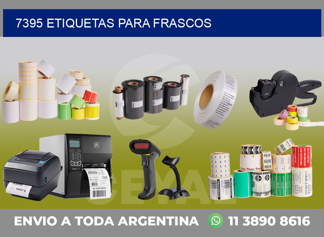 7395 ETIQUETAS PARA FRASCOS