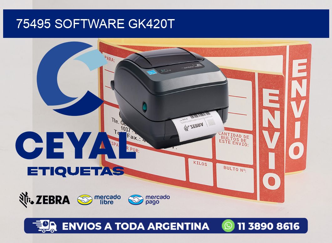 75495 SOFTWARE GK420T