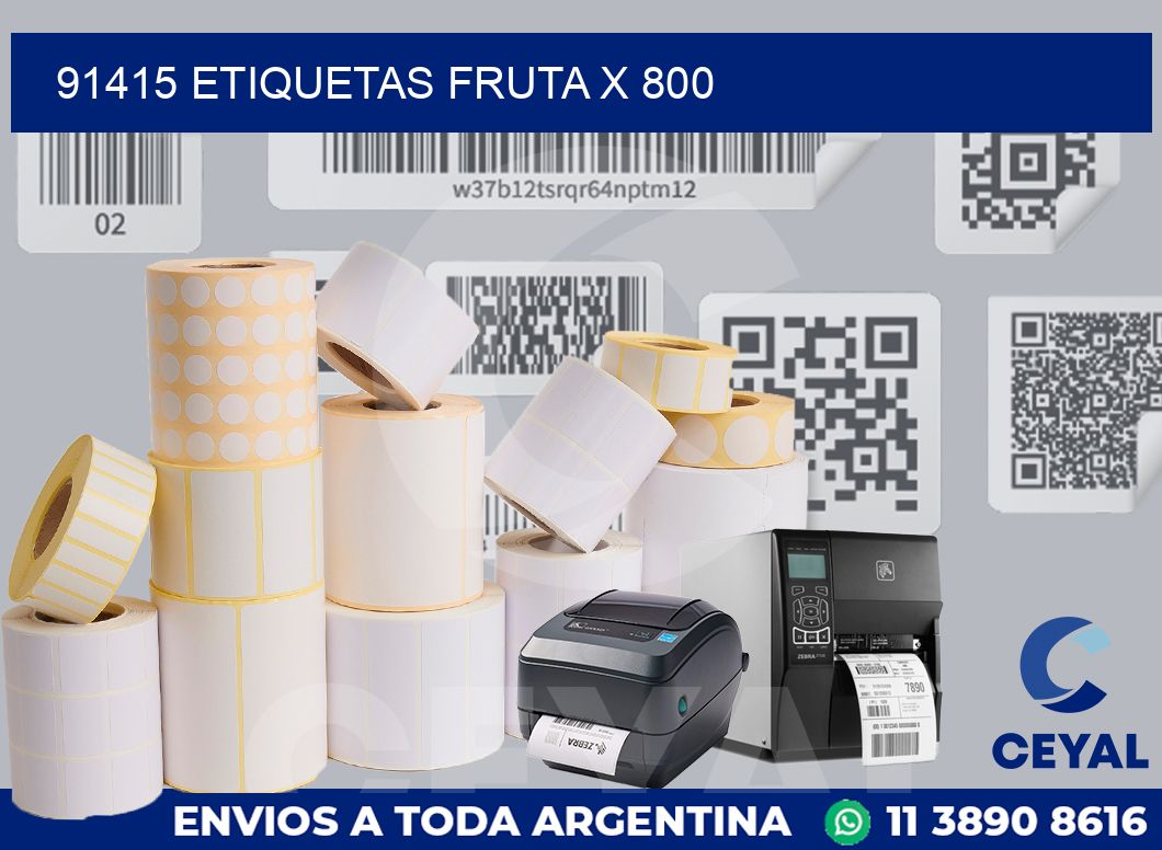 91415 etiquetas fruta x 800