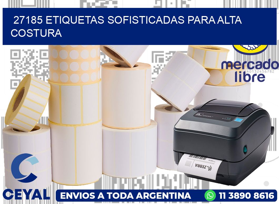 27185 ETIQUETAS SOFISTICADAS PARA ALTA COSTURA