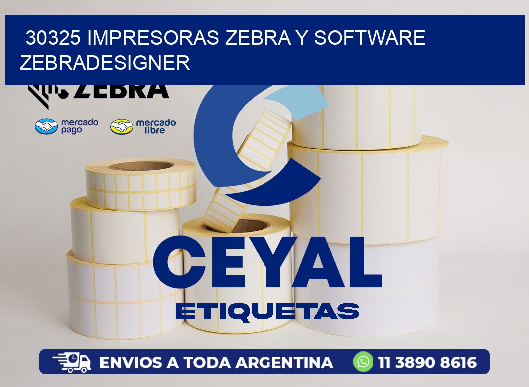 30325 Impresoras Zebra y Software zebradesigner