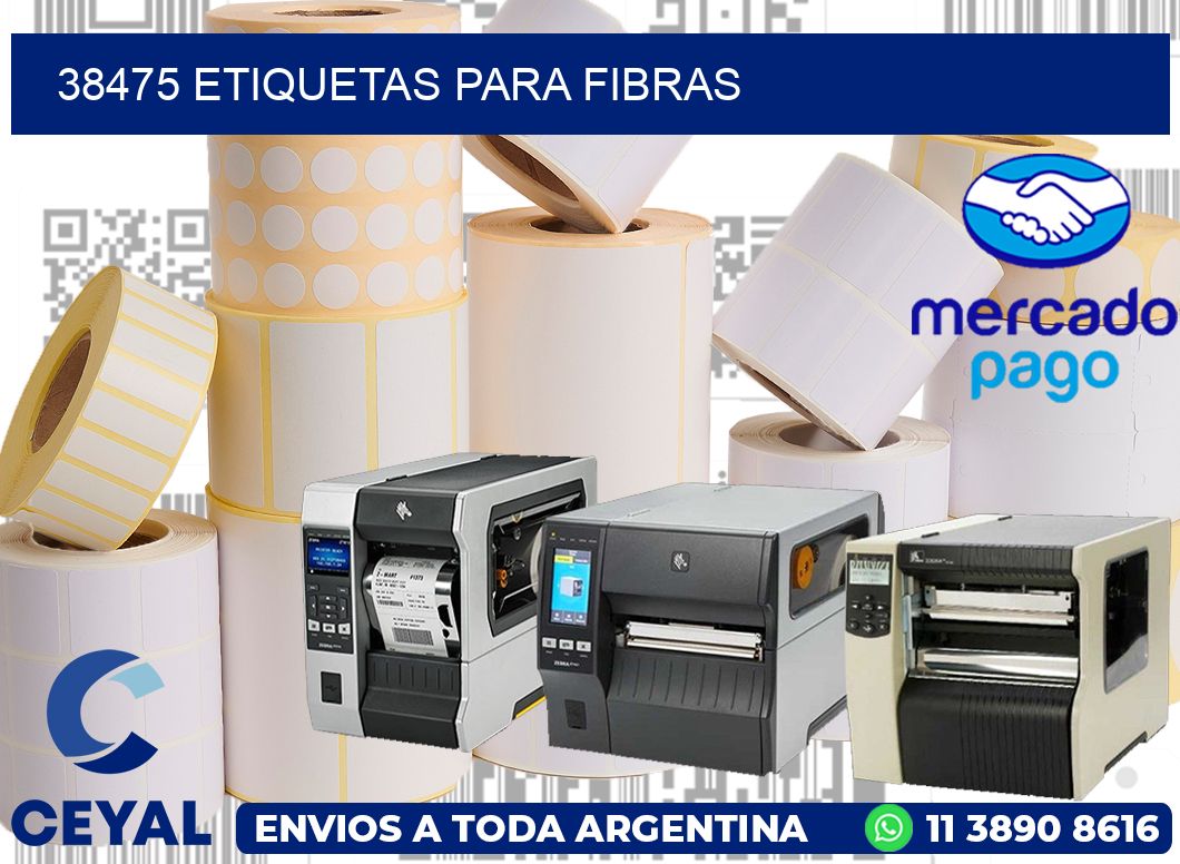 38475 ETIQUETAS PARA FIBRAS