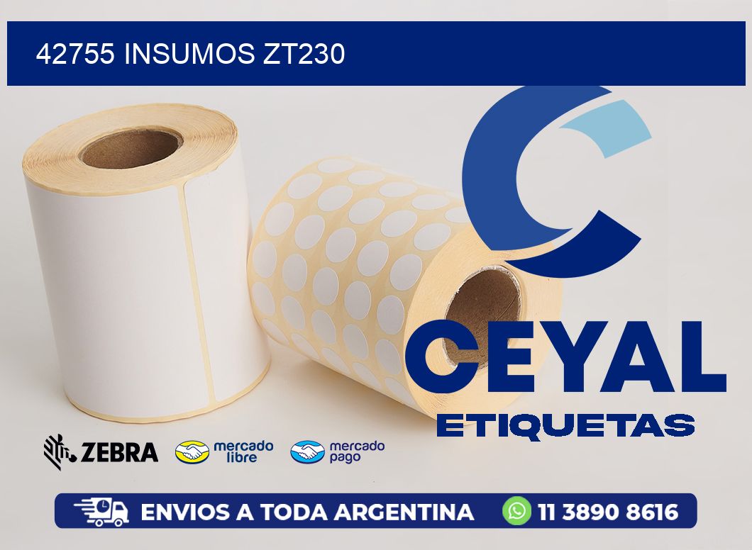 42755 INSUMOS ZT230