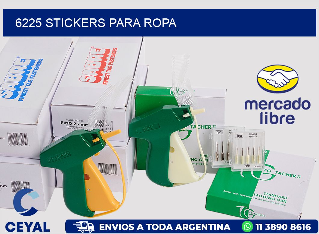 6225 STICKERS PARA ROPA